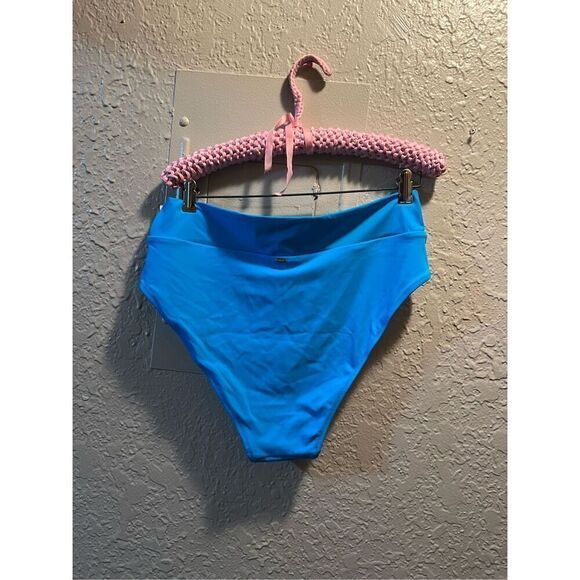 PINK Victorias Secret Blue V Crossover Bikini Bottom NEW Size XXL - Picture 8 of 14